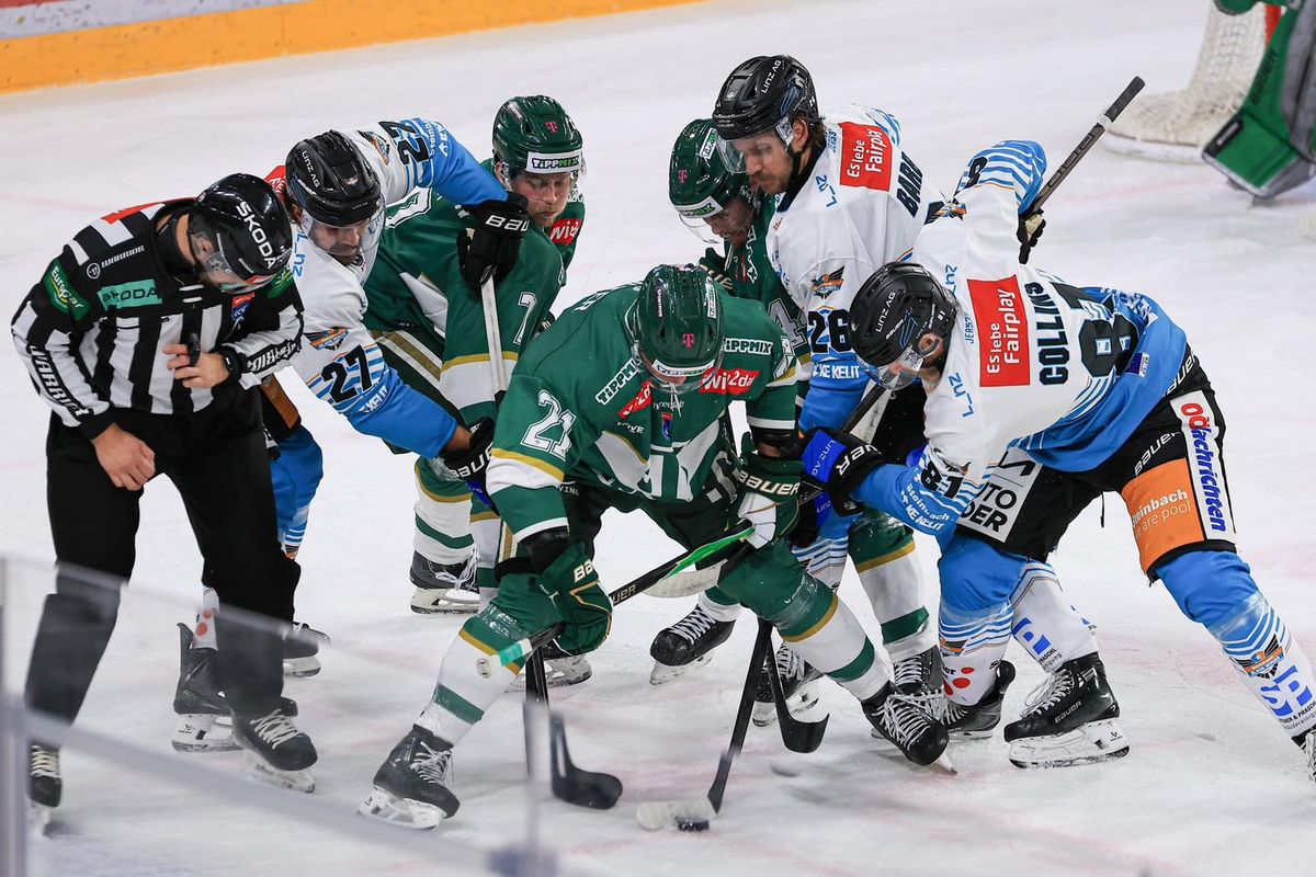 Hatalmas volt a küzdelem az FTC-Linz mérkőzésen. A Fradi a Fehérvár ellen még kivívhatja a rájátszást az osztrák jégkorongligában