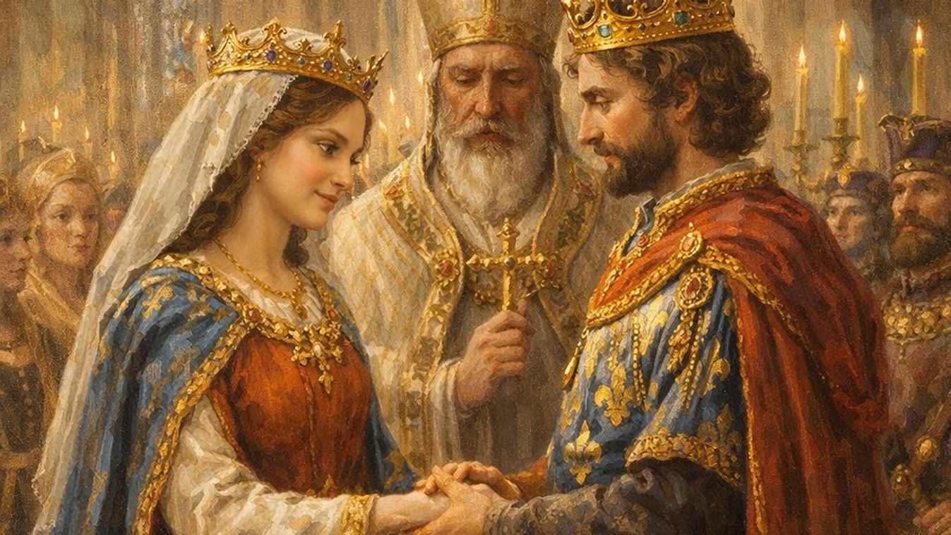 Károly Róbert és Erzsébet esküvője