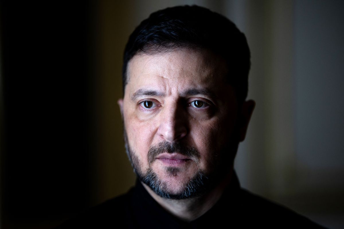 Zelenszkij szívesen látna európai katonákat a fronton