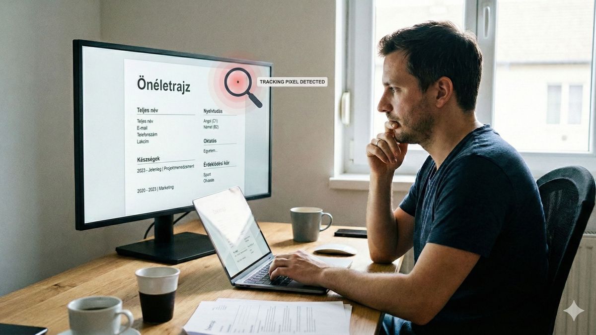 Önéletrajz-kémkedés: hogyan védekezzünk a CV-nkbe épített nyomkövetők ellen?
