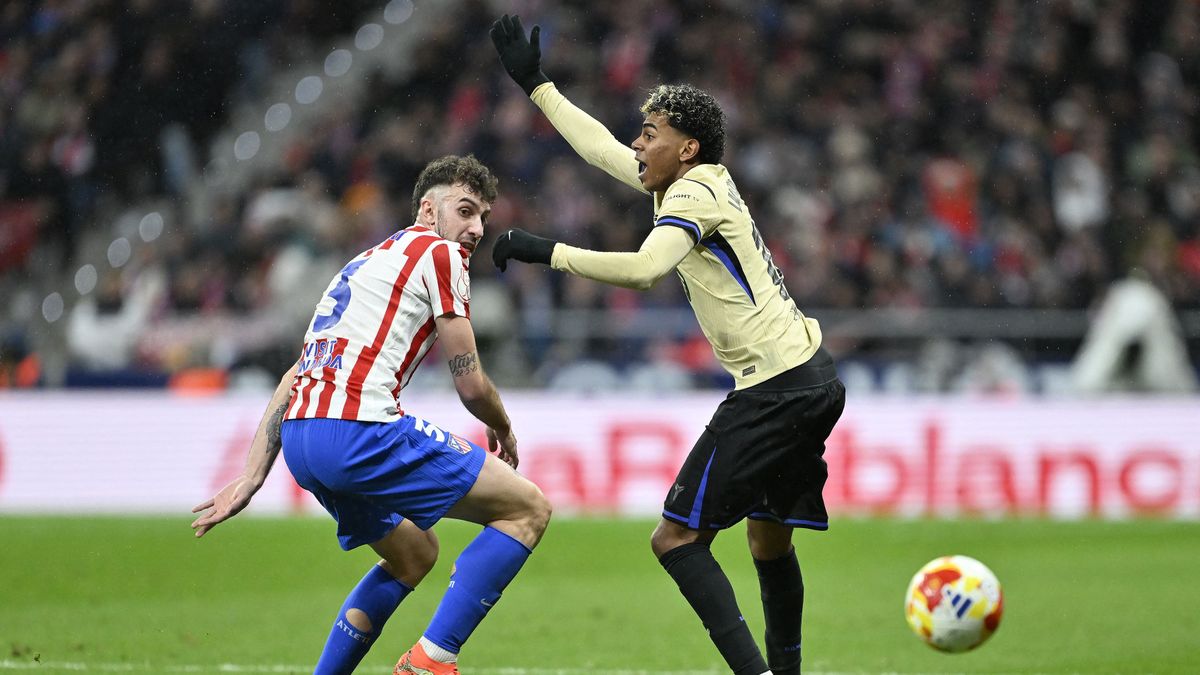 Diego Simeone kigúnyolta Lamine Yamalt, aki cserébe balhézott egy sort