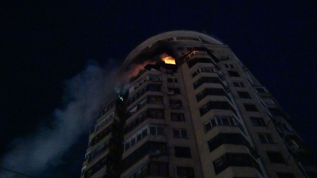 Videón az orosz csapás, Kijev a hideg és a rakéták miatt szenved