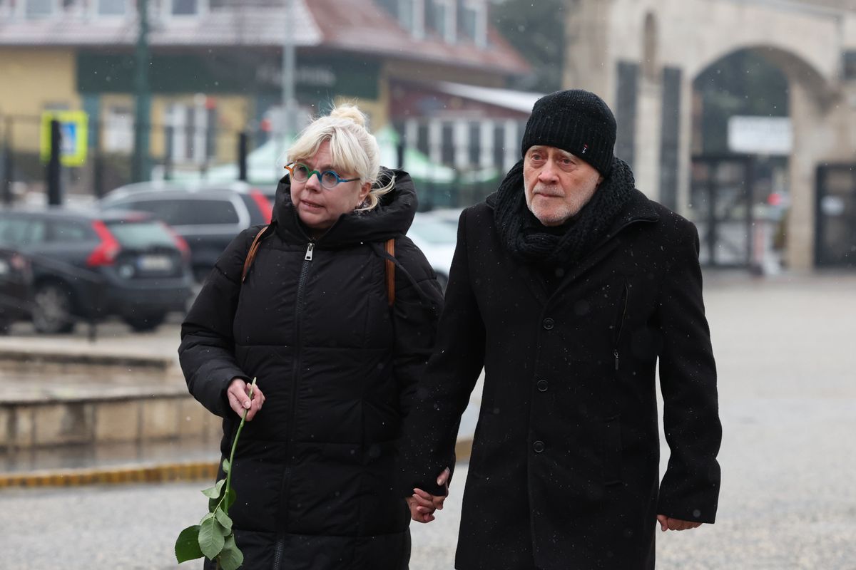 Voith Ági temetése