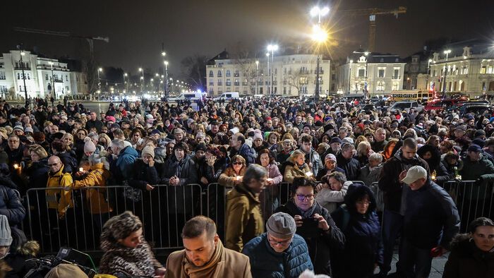 Fenyő Miklós megemlékezés Hősök tere