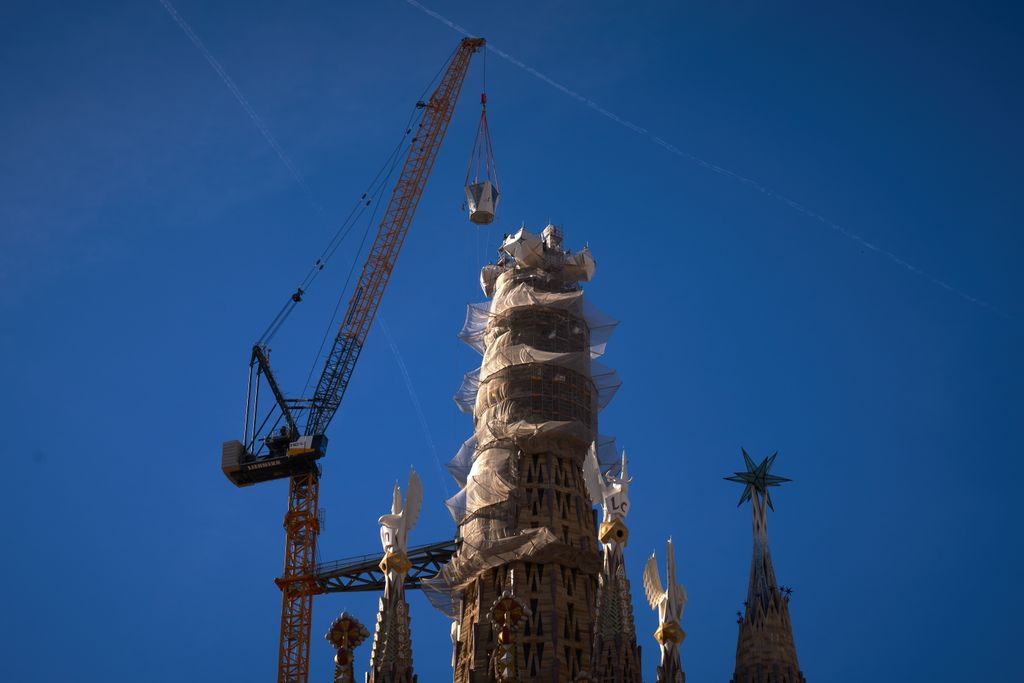 A Sagrada Família-bazilika építése