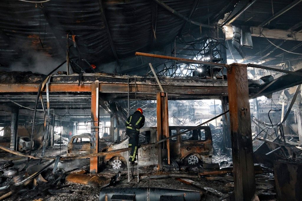 Az orosz hadsereg decemberben, egyetlen kiterjedt légitámadással megbénította Odessza térségét