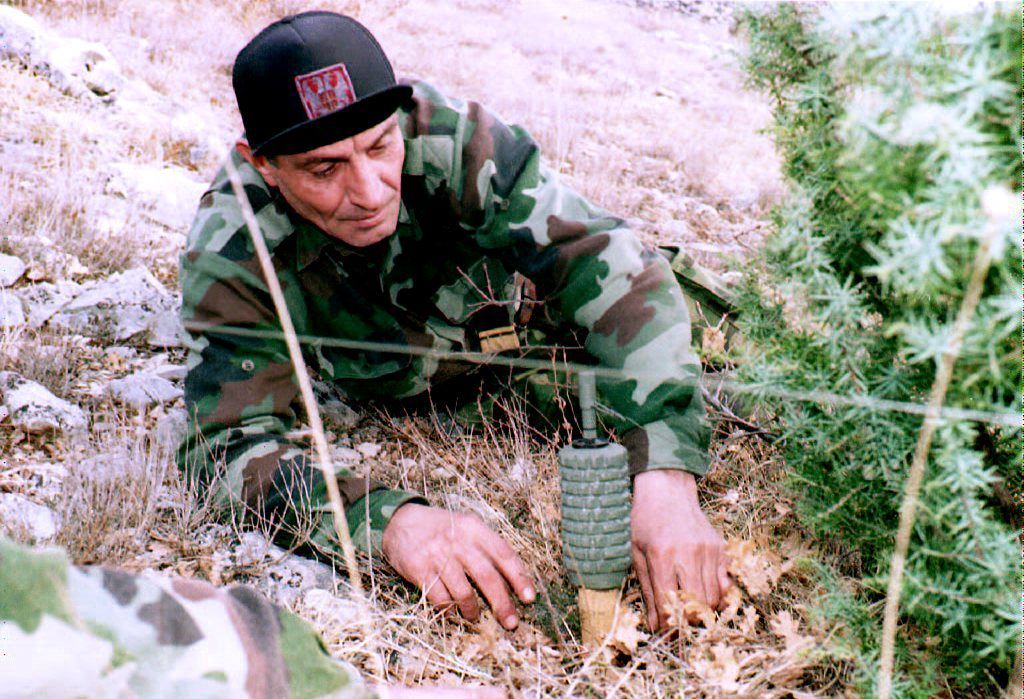 30 év után lezárult az aknamentesítés Horvátországban Fotó: STR / AFP