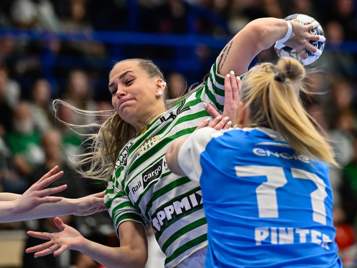 Klujber Katrin, a Fradi átlövője holtversenyben Simon Petrával volt a zöld-fehérek legeredményesebb játékosa