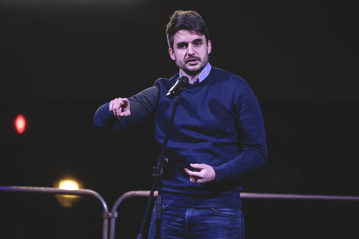 A Momentum megemlékezése az ukrán háború 4. évfordulója alkalmából Tompos Márton