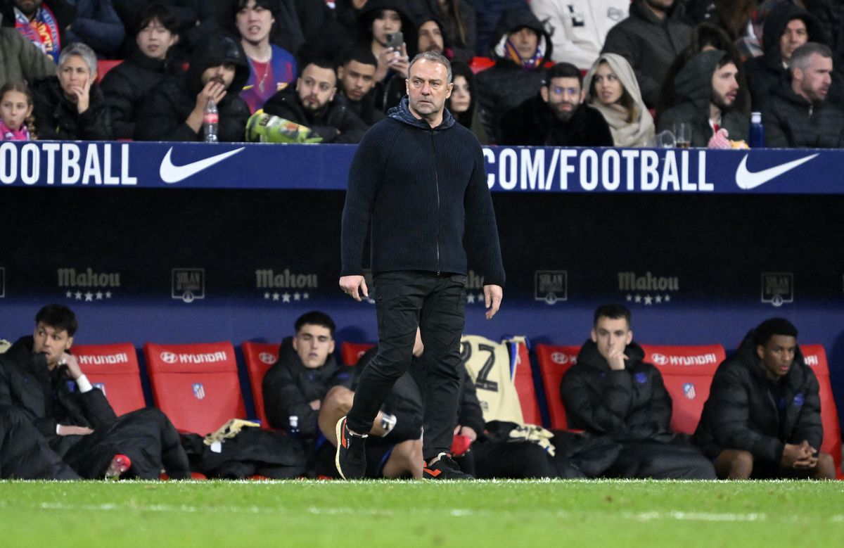 Hansi Flicknek nem tetszett a VAR döntése a Barcelona kupameccsén