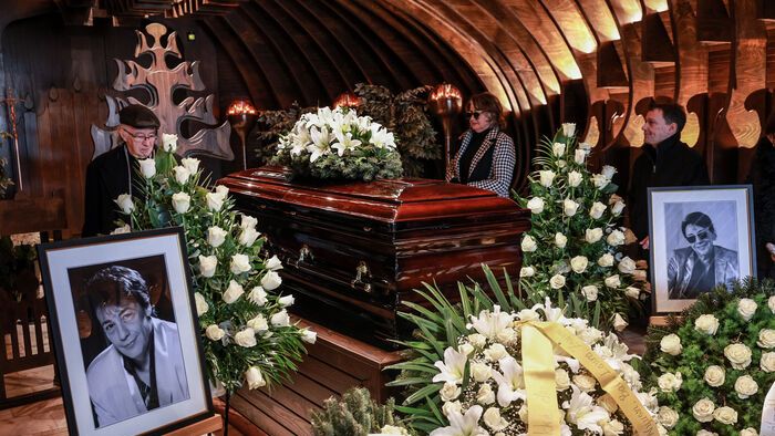 Fenyő Miklós temetése