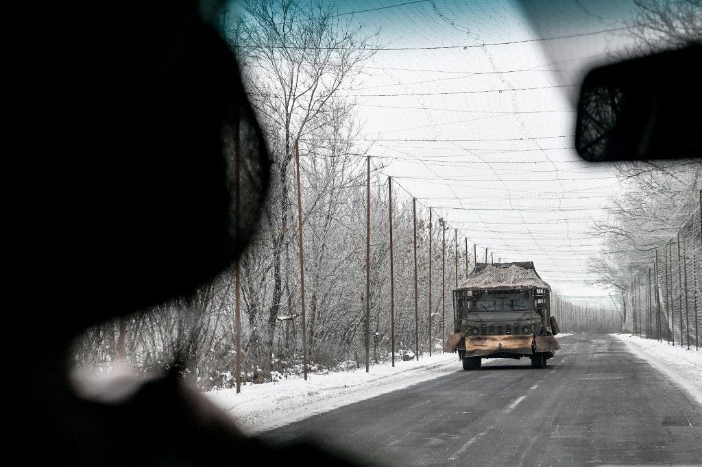 A kényszersorozással elvitt emberekre rendszerint a kiképzőközpont, majd a frontszolgálat vár következő lépésként (Fotó: AFP)