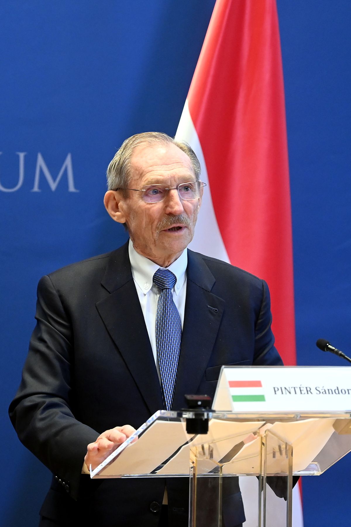 Budapest, 2026. február 2.
Pintér Sándor belügyminiszter Joachim Herrmann bajor belügyminiszterrel közösen tartott sajtótájékoztatóján a Belügyminisztériumban 2026. február 2-án.
MTI/Soós Lajos