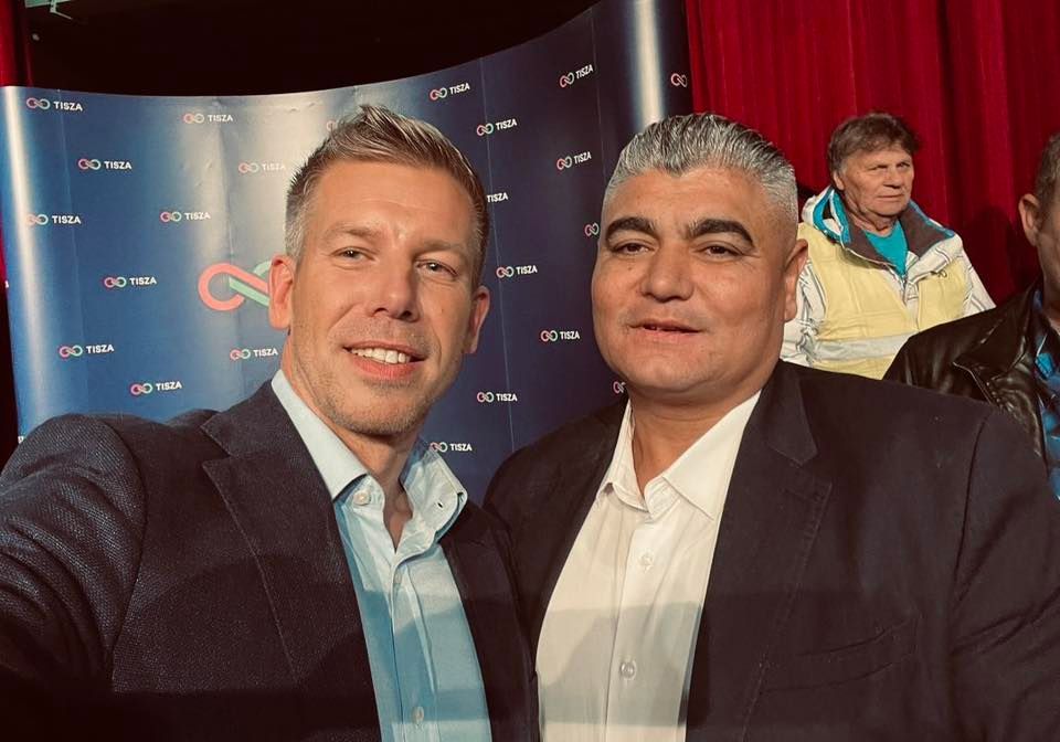 Magyar Péter és Csík Miklós (Forrás: Facebook)