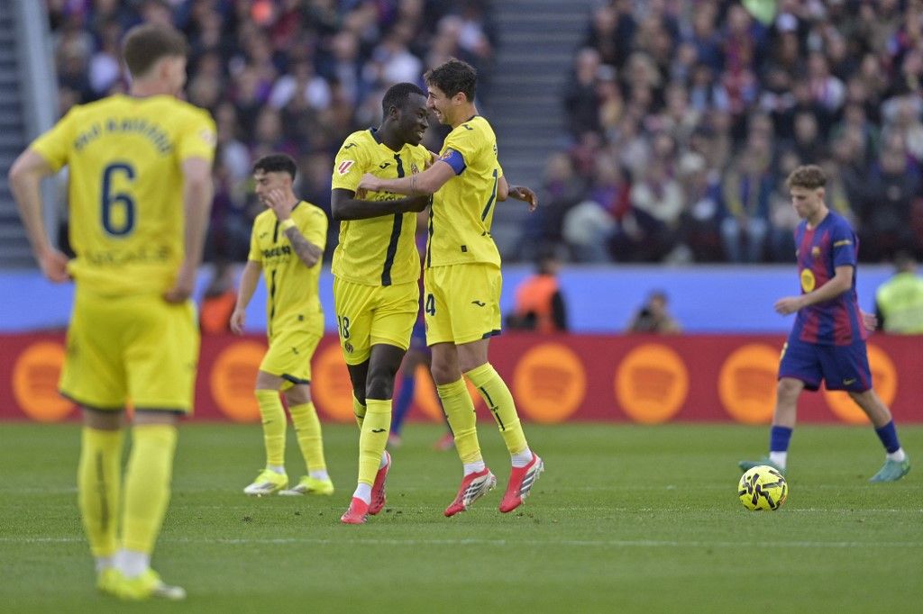 Nem várt fordulat volt a Villarreal gólja. (Fotó: MANAURE QUINTERO / AFP)