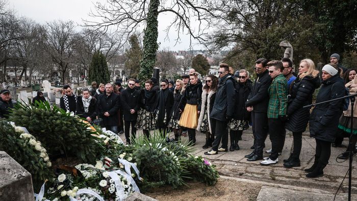 Fenyő Miklós temetése