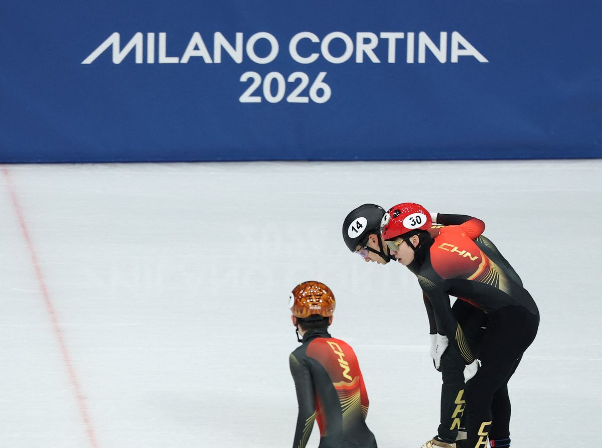 Csalódott kínaiak a férfiváltó elődönője után, a 14-es sisakban Liu Shaoang