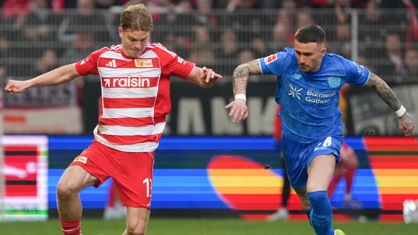 Schäfer András (balra) kezdett, a 85. percben cserélték le az Union Berlin meccsén