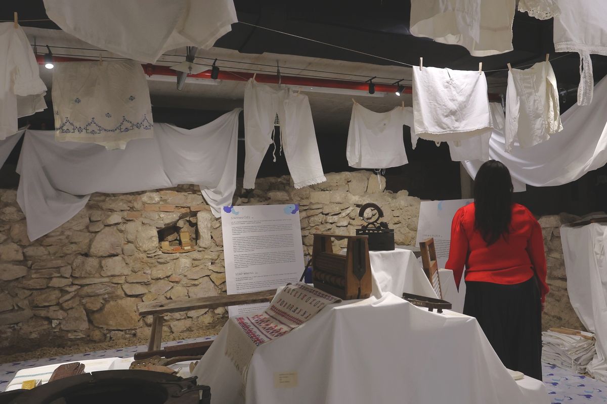 20260104 Budapest
A „Szabad szappanozni - A tisztaság kultúrtörténete” című kiállítás a a Hagyományok Házában.
fotó: Havran Zoltán (HZ)
MW