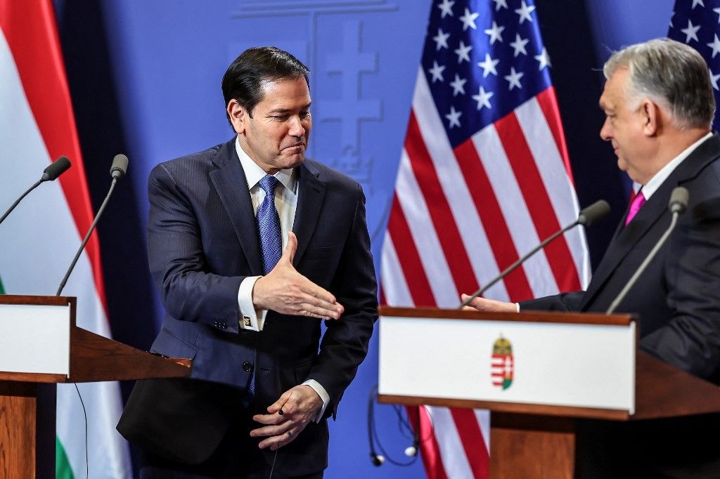 Orbán Viktor és Marco Rubio közös, budapesti sajtótájékoztatója