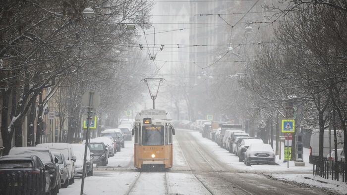 Budapest havazás