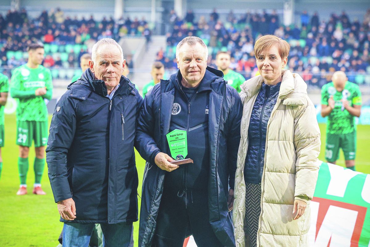 Bognár György az FTC elleni jubileumi meccse végén nem örülhetett, Gruber Zsombor gólja döntött a Fradi javára a Paks ellen