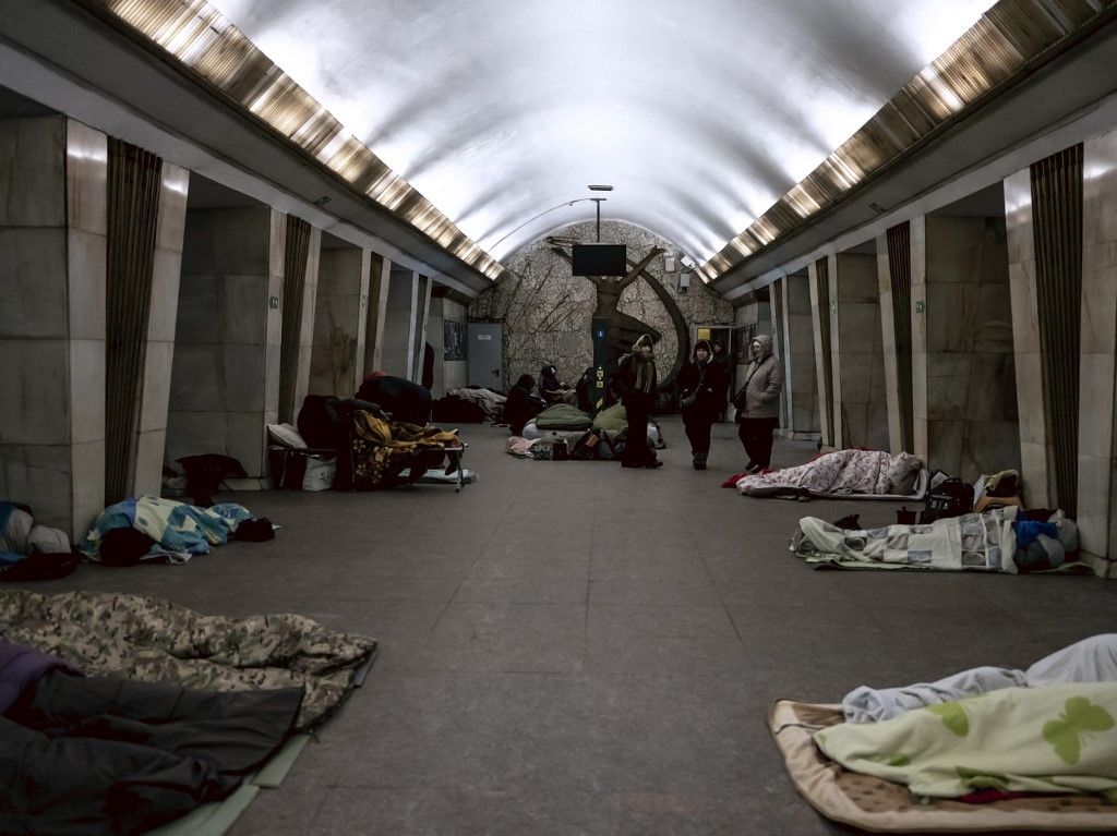 Így tette a háború elviselhetetlenné a mindennapokat Ukrajnában (Fotó: AFP)