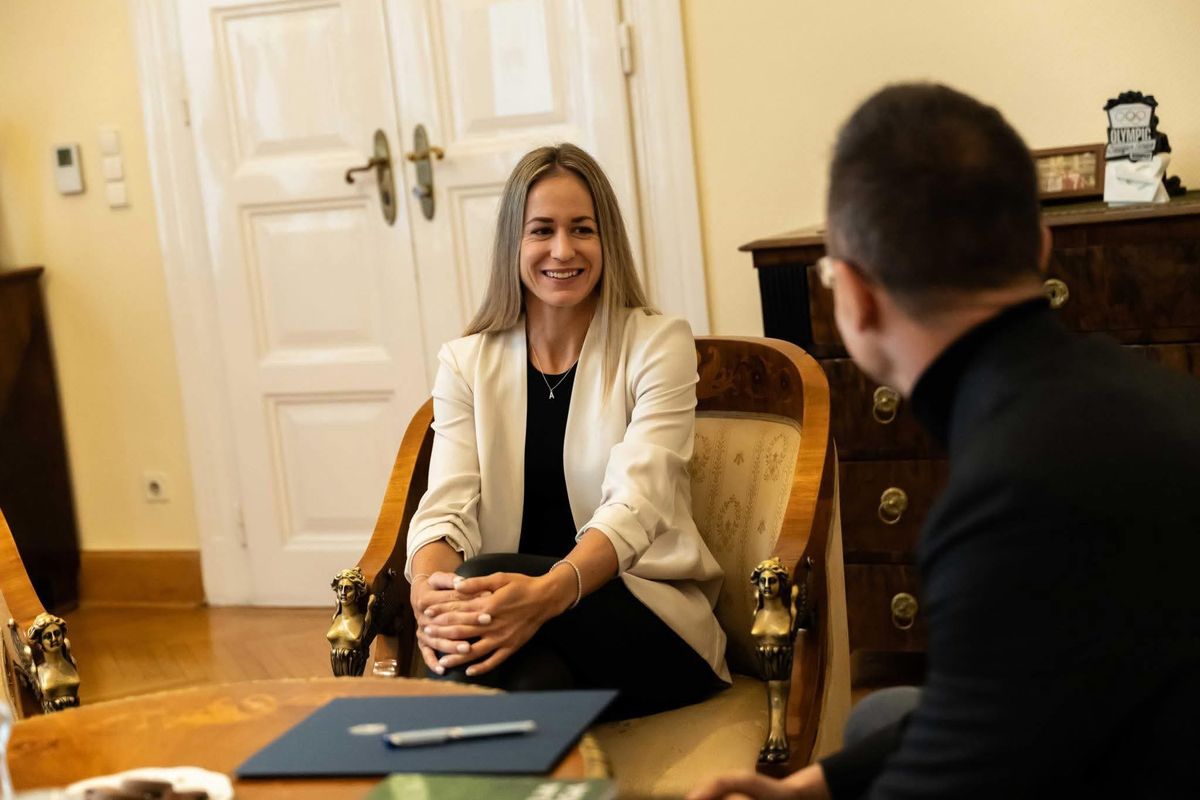Bondár Anna mindig is a békét pártolta és ezt elmondta a külügyminiszternek is