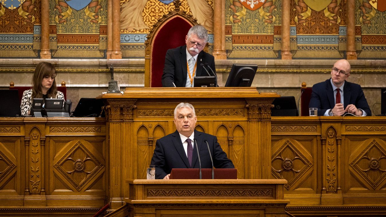 Orbán Viktor szerint semmi szükség olyan pártokra a parlamentben, akik az ukránok oldalára állnak