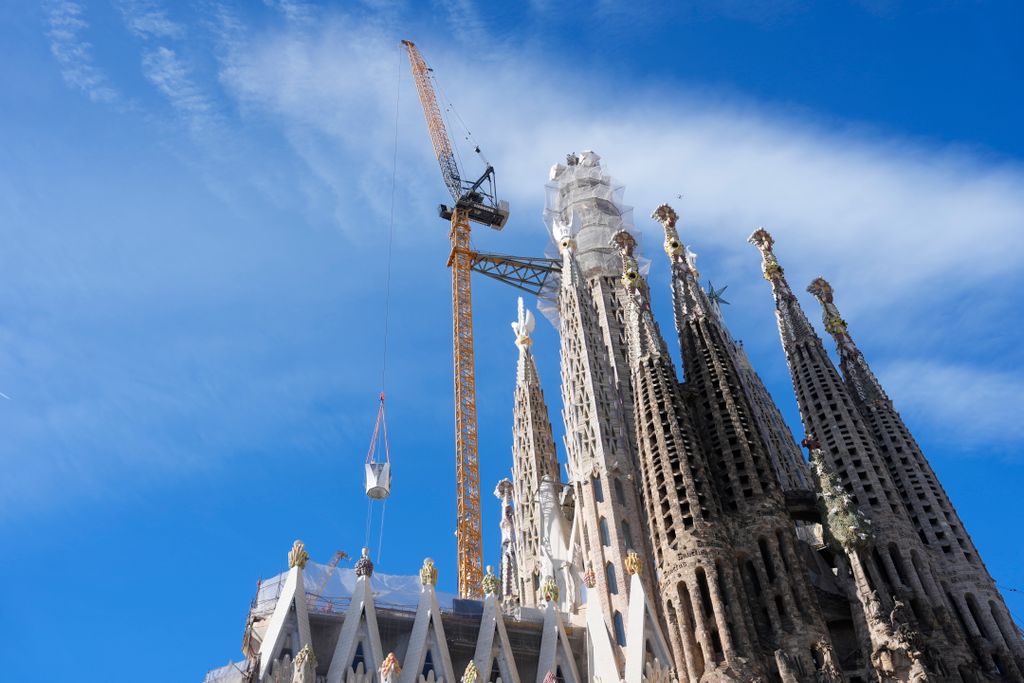 A Sagrada Família-bazilika építése