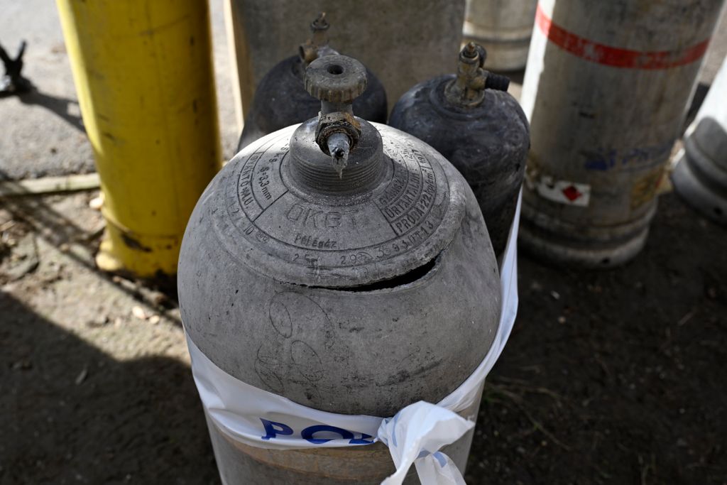 Kigyulladt egy kétszintes épület Budakeszin