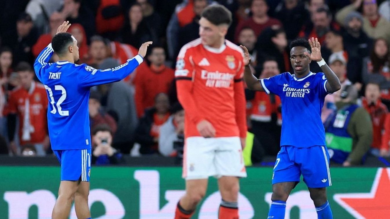 Trent Alexander-Arnold is megszólalt, miután a Benfica játékosa állítólag rasszista sértéseket tett a Real Madrid braziljára, Vinícius Júniorra