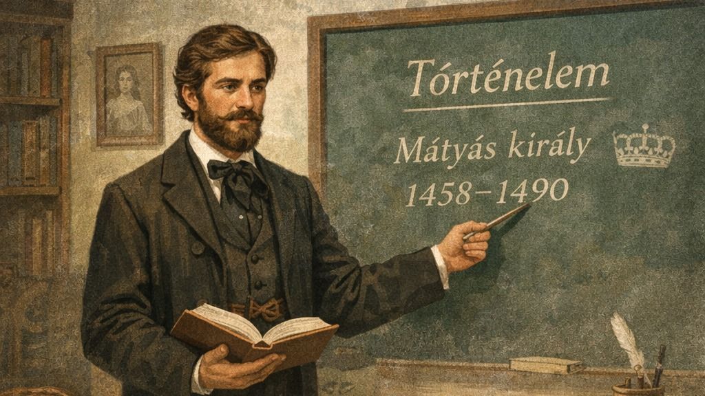 Vasvári tanárként