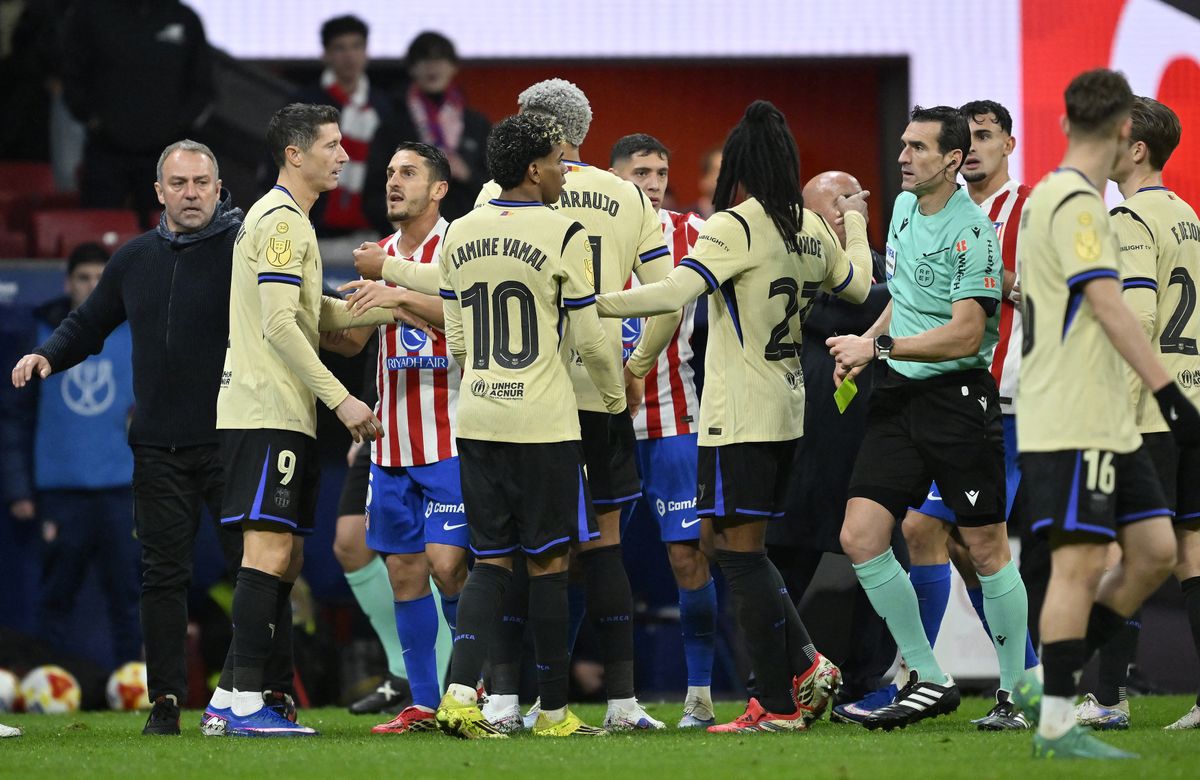 A Barcelona nem volt megelégedve a játékvezetői döntésekkel