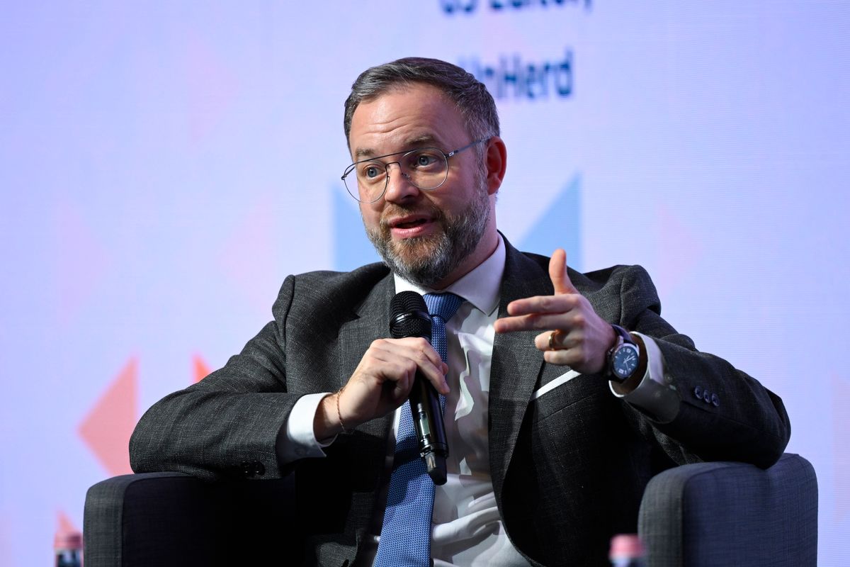 Budapest, 2026. február 9.
Orbán Balázs, a miniszterelnök politikai igazgatója a Magyar Külügyi Intézet és az Observer Research Foundation szervezésében megrendezett Budapest Global Dialogue 2026 konferencia megnyitóján tartott panelbeszélgetésen a budapesti Corinthia Hotelben 2026. február 9-én.
MTI/Bodnár Boglárka