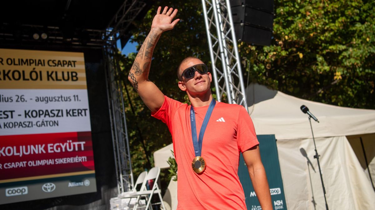 Párizs magyar olimpiai bajnoka hatalmas örömhírt jelentett be