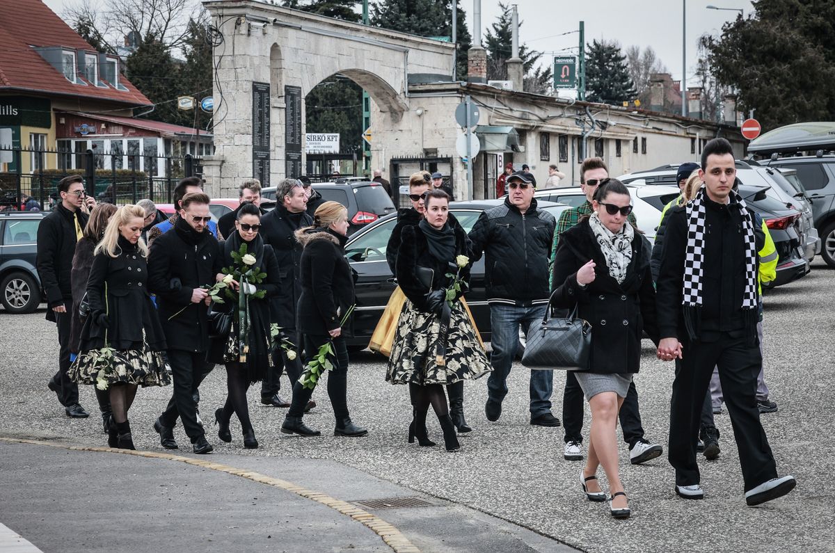 Fenyő Miklós temetése