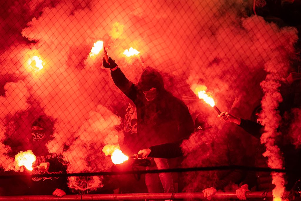 Teljes extázis a Fradi-táborban