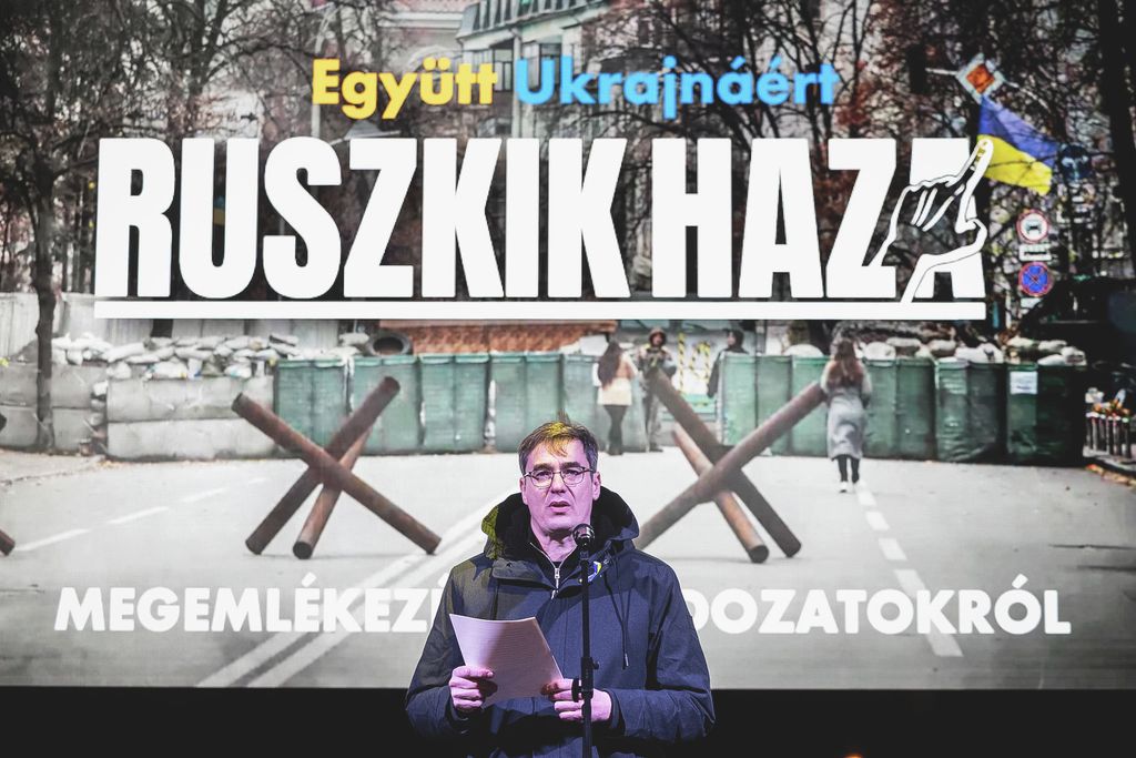 A Momentum megemlékezése az ukrán háború 4. évfordulója alkalmából