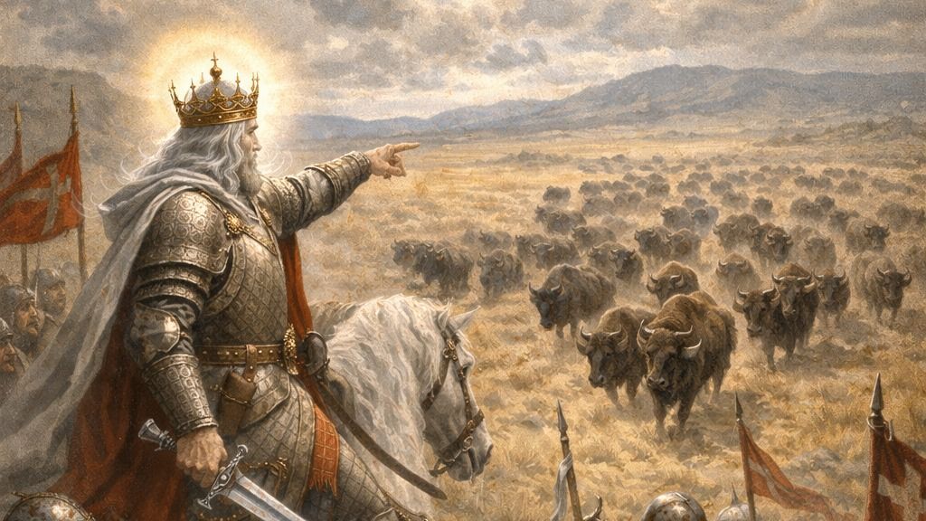 Szent László és az állatcsorda