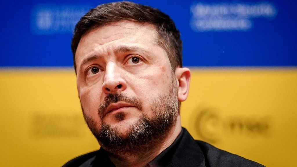 Zelenszkij: Ukrajna nem fogad el területi engedményekkel járó békemegállapodást (Fotó: AFP)