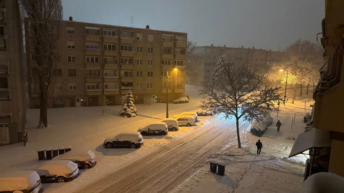 Visszatért a tél, sokfelé havazik, kaotikus a helyzet az utakon + videó