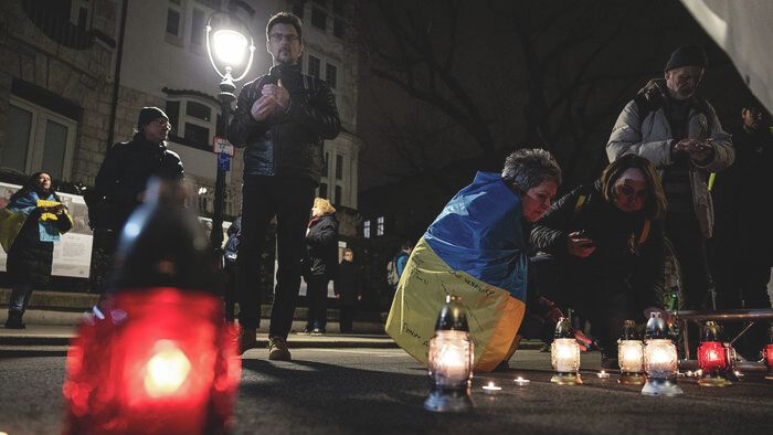 A Momentum megemlékezése az ukrán háború 4. évfordulója alkalmából