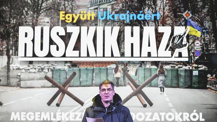 A Momentum megemlékezése az ukrán háború 4. évfordulója alkalmából