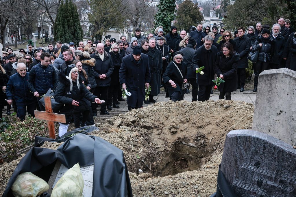 Fenyő Miklós temetése