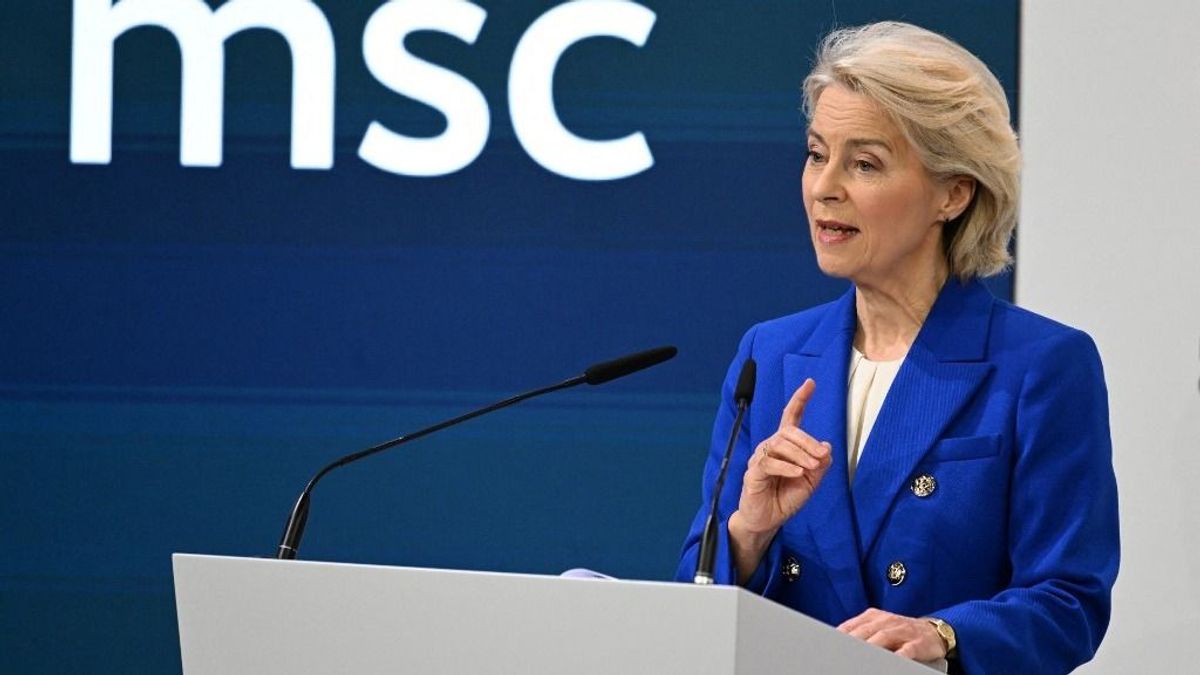 Ursula von der Leyen katonai szövetségként pozícionálta az Európai Uniót
