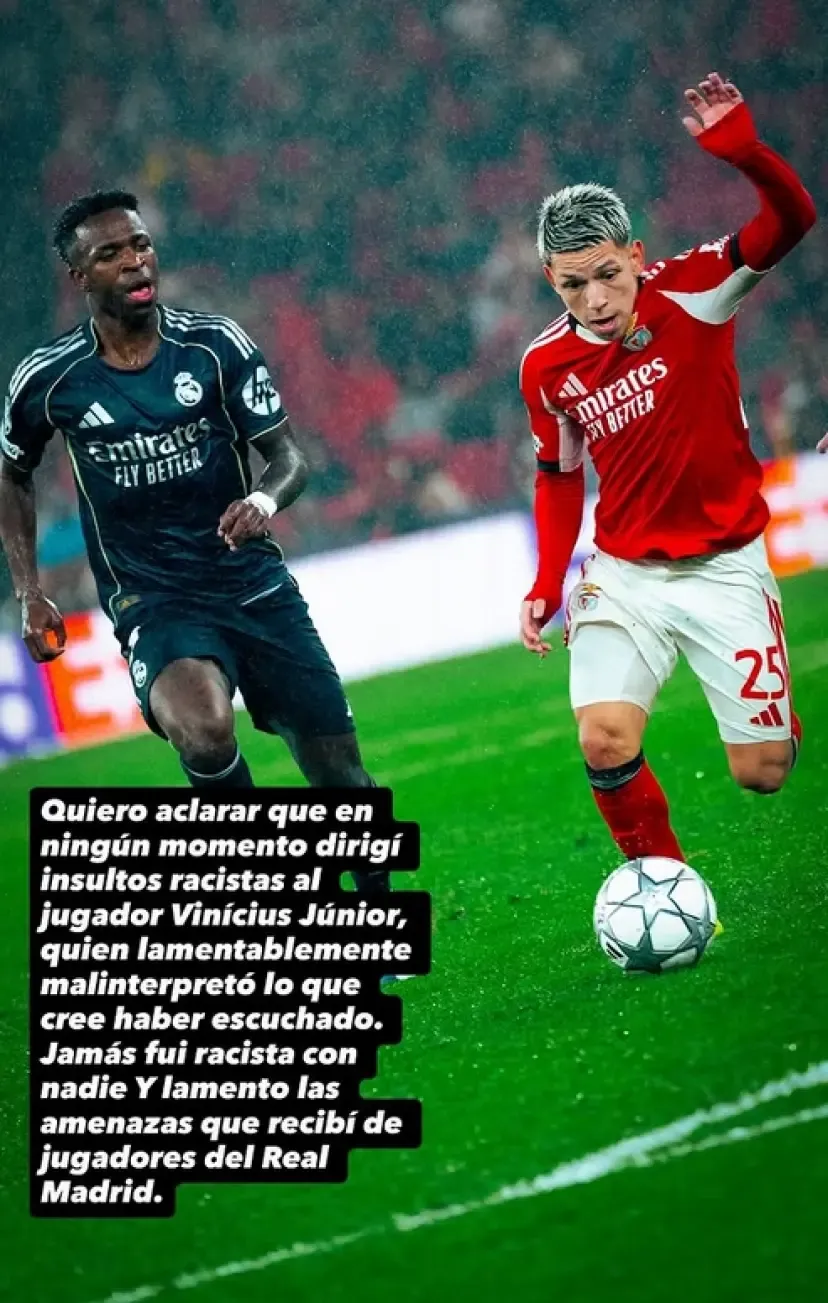 Prestinati tagadja az ellene felhozott rasszista vádakat, szerinte Vinícius Jr. félreértette a szavait