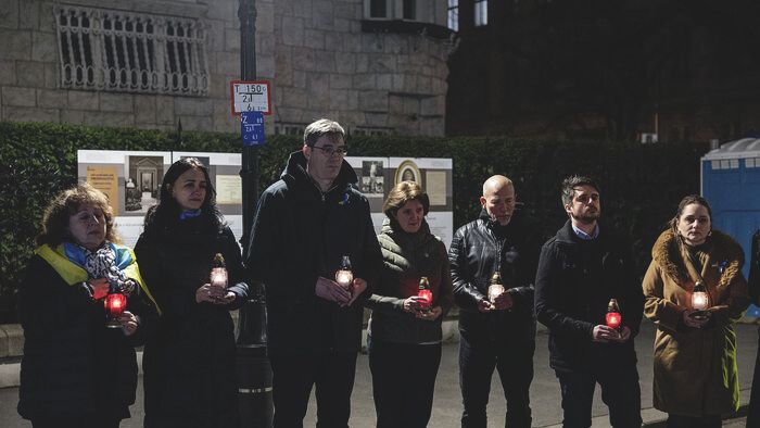 A Momentum megemlékezése az ukrán háború 4. évfordulója alkalmából