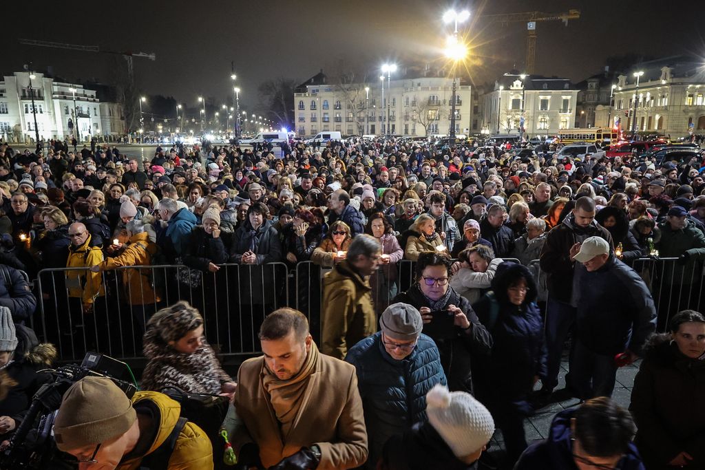 Fenyő Miklós megemlékezés Hősök tere
