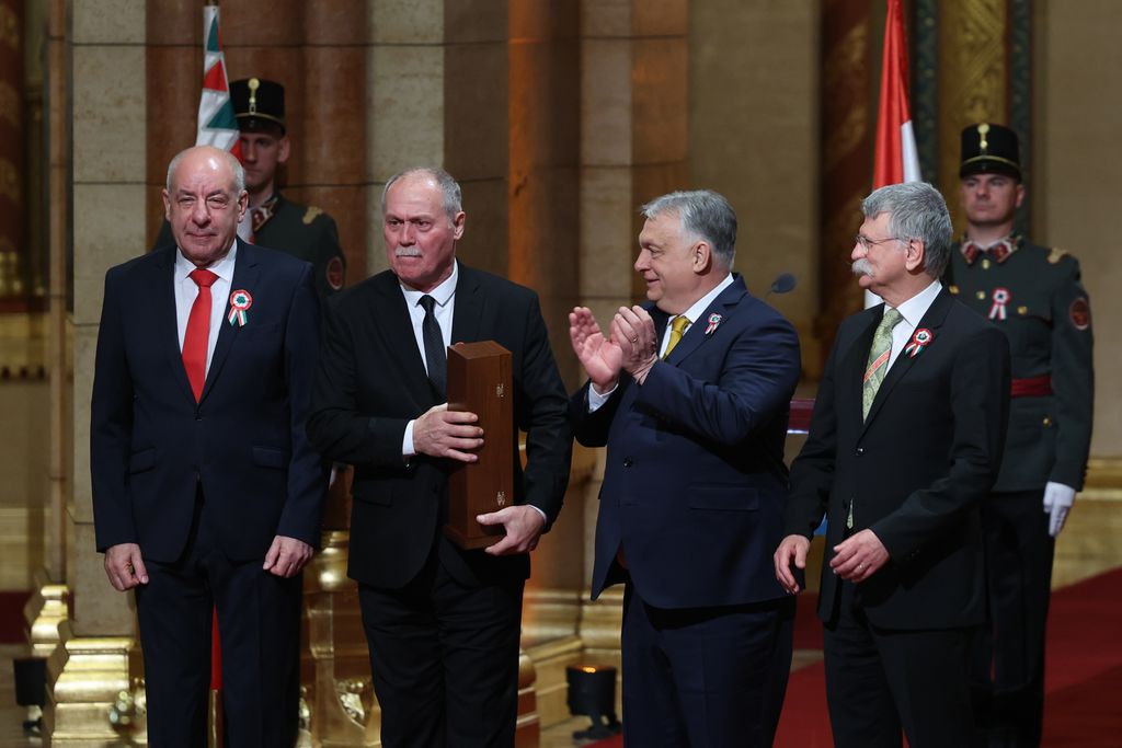 Kossuth- és Széchenyi-díjak átadása